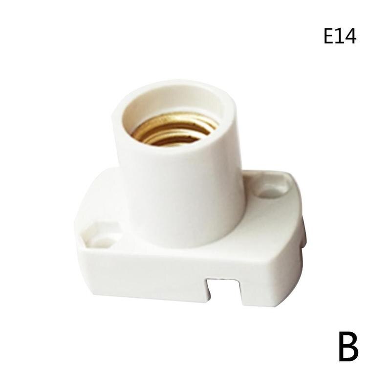 Douille à vis E12/E14, Mini socle de lampe, adaptateur d&#39;ampoule domestique, outils support de lampe K2Q4: E14