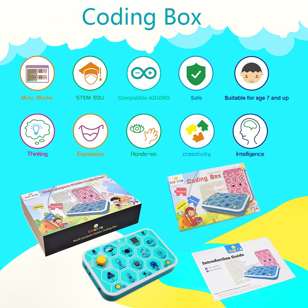 keyestudio kidsbits Maker coding box V1.0 starter kit for Arduino STEM Education 7+
