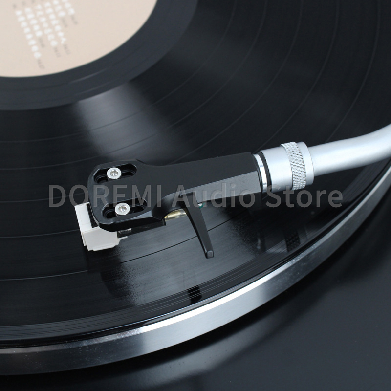 Cabezal de cartucho de tocadiscos para reproductor de discos de vinilo LP, fonógrafo, cartucho magnético móvil, soporte Universal para cartuchos de vinilo