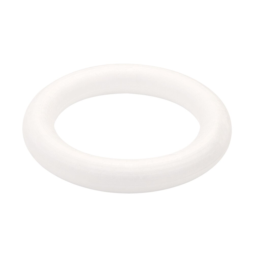 XMAS Polystyrene Styrofoam Foam Ring For Craft DIY Accessory Handmade Party Decorations: 7.5cm