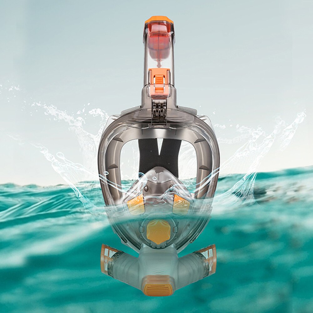 Duiken Masker Volledige Anti Fog Volwassen Gezicht Jeugd Onderwater Wide View Snorkel Masker Waterdicht Maskers Camera Mount Zwemmen