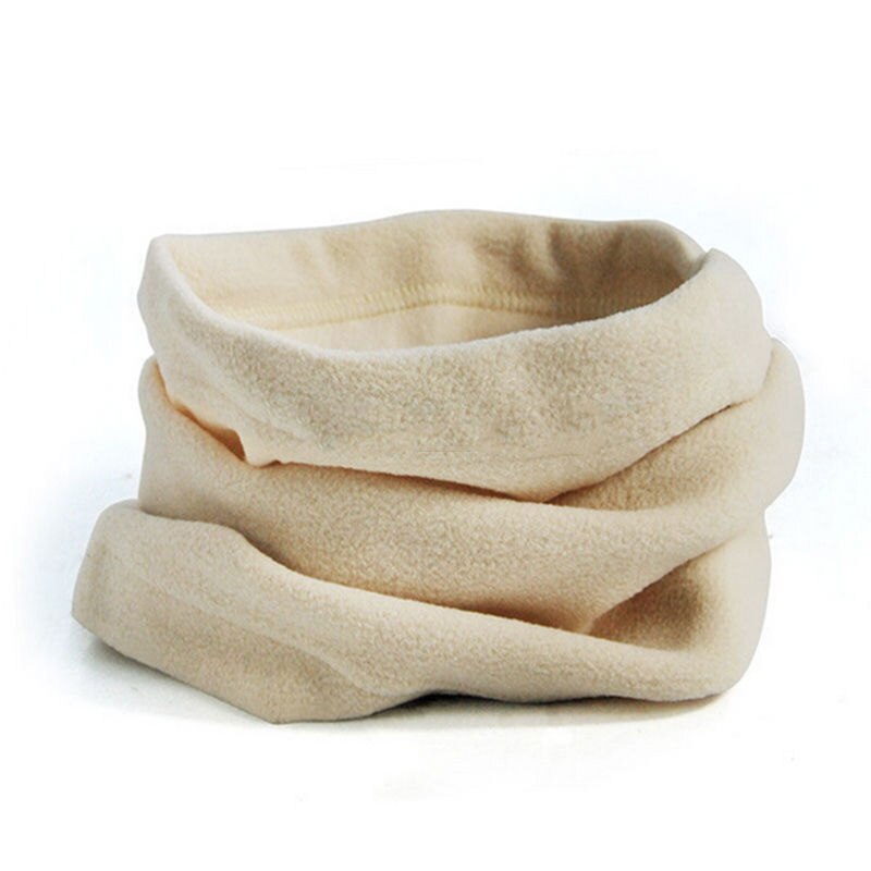 Varm mann myk fleece skjerf menn vinter skjerf ringe til menn hals sjal snood renning krage kvinner strikkede skjerf