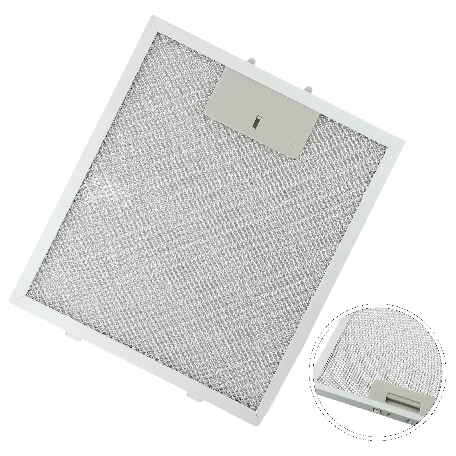 23 x 26cm filter för köksfläkt 5- lagers fettfilter köksfläkt aluminiumsug filternät