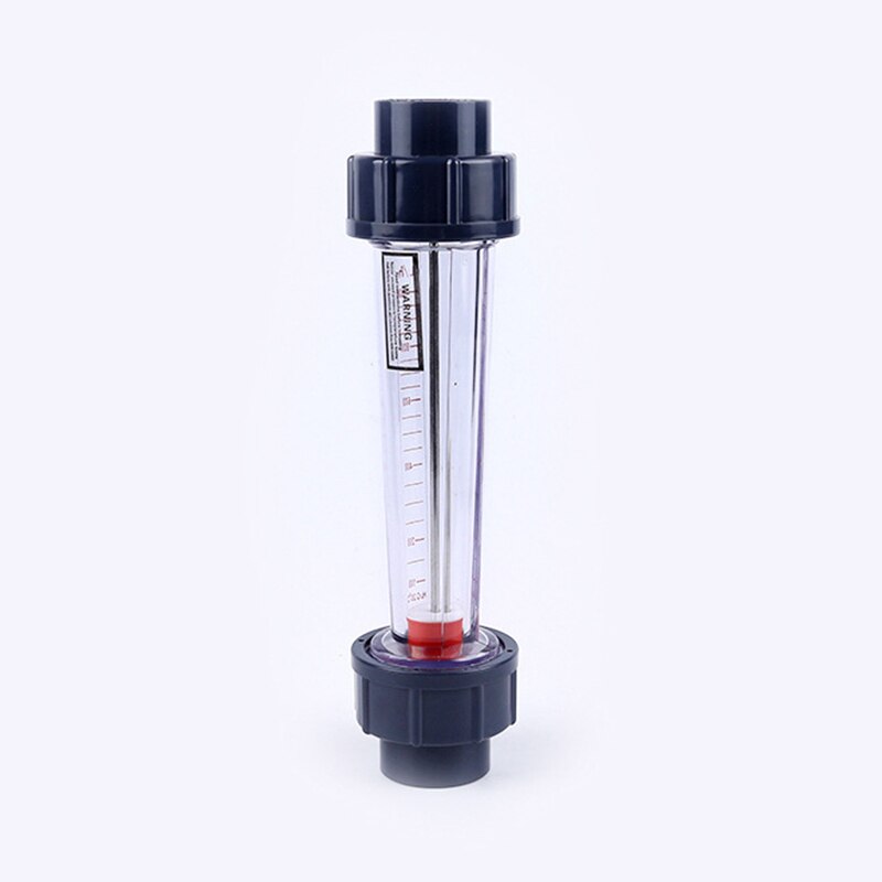 LZS Plastic 300-3000L/H DN25 Water Flow Meter Tube Water Rotameter Short Tube Liquid Measuring Tools Caudalimetro Agua