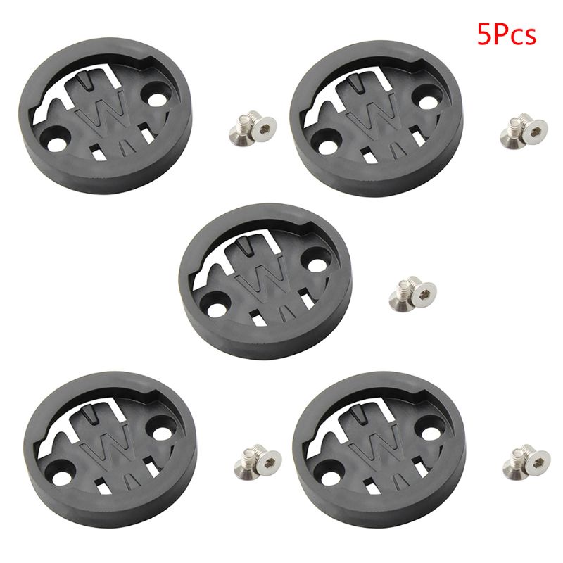 5Pcs/Set MTB Bike Bicycle Cycling Computer Mount Extension Inset Kit Converter Adapter Base