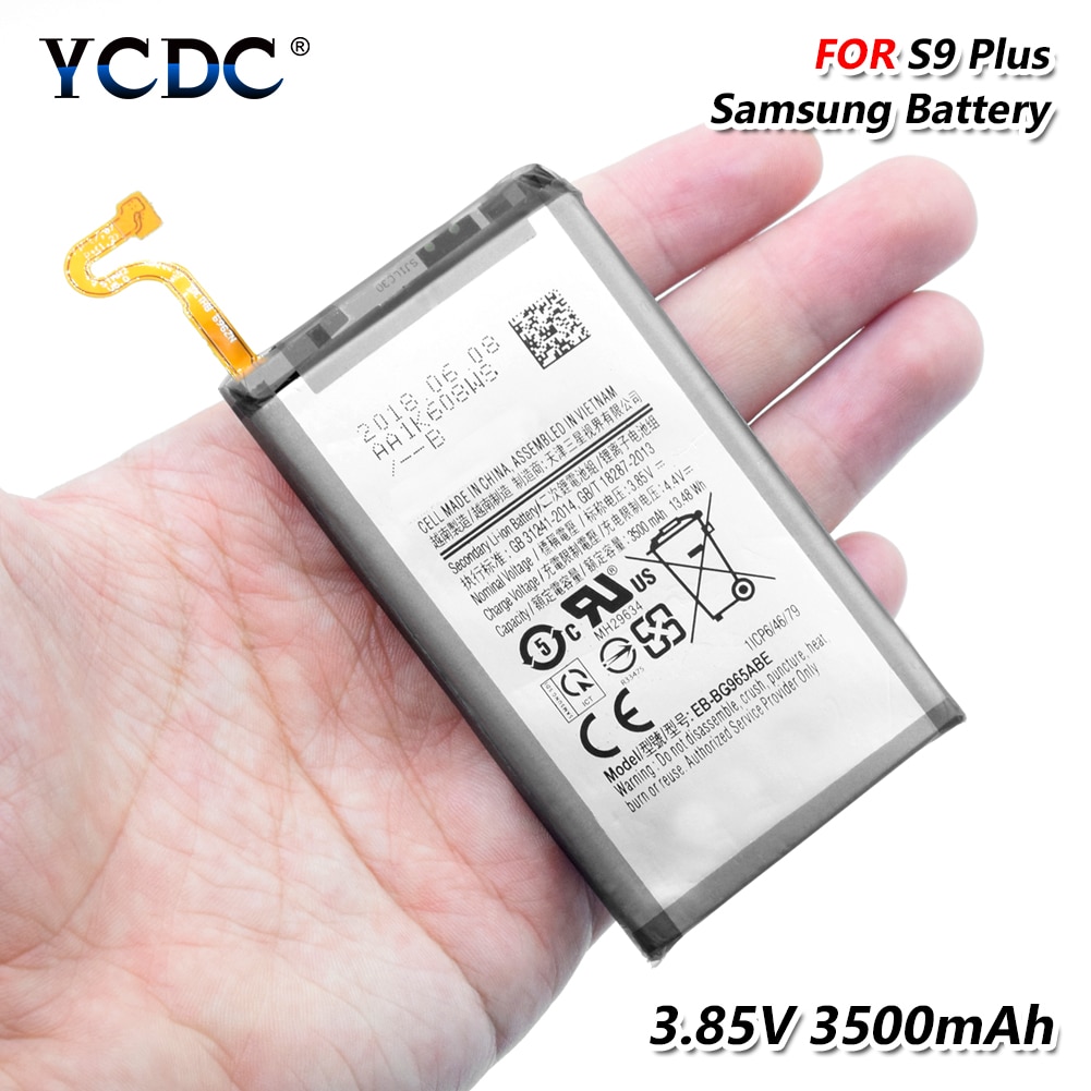 EB-BG965Abe Lithium-Ersatz praktisch Akku Für Samsung Galaxis S9 + S9 Plus G965F SM-G965 / SM-G9650 / SM-G965F 3500mah batterie