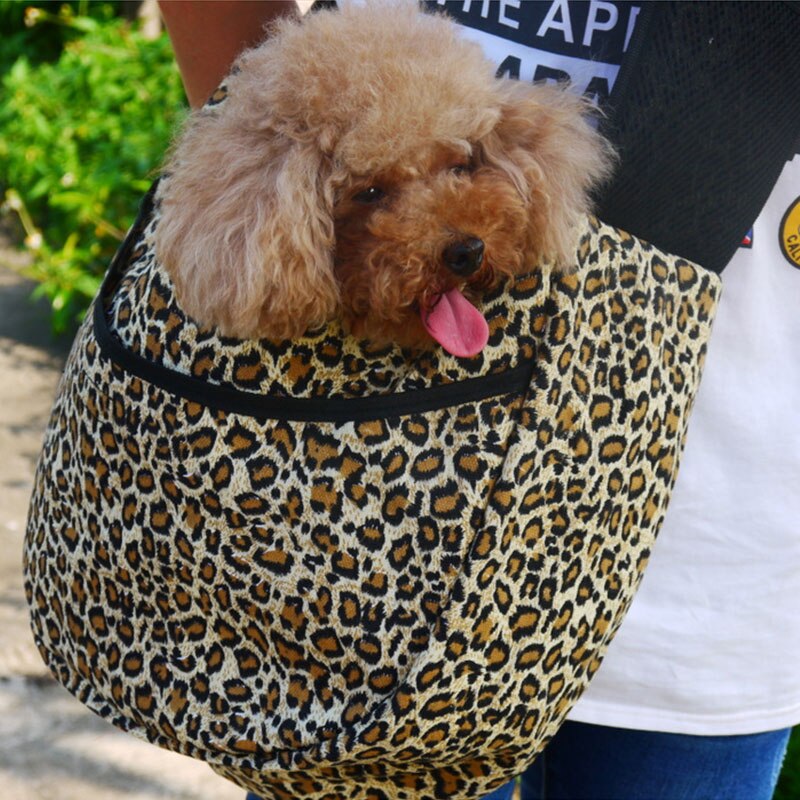 Kleine Puppy Kat Schoudertas Kooi Outdoor Travel Bag Carrier Draagbare Winkelen Canvas Rugzak Chihuahua Bulldog: 5