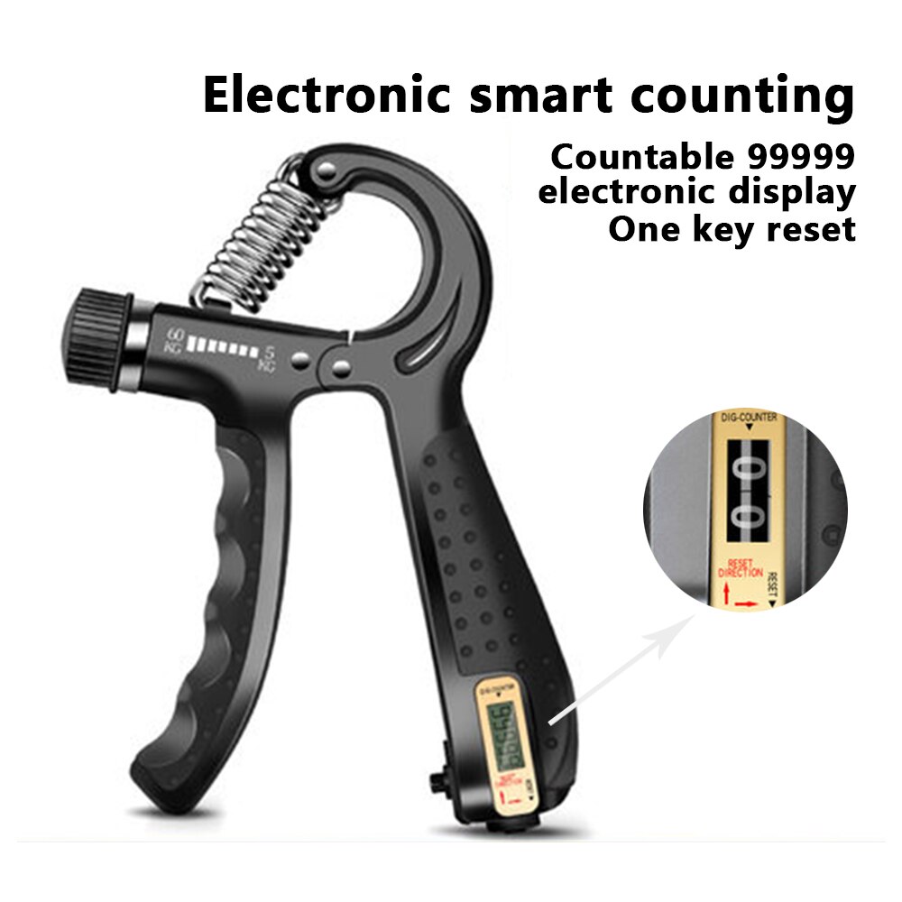 Gym Fitness Hand Grip Men Adjustable Finger Heavy Exerciser Strength for Muscle Recovery Hand strengthener Gripper Trainer