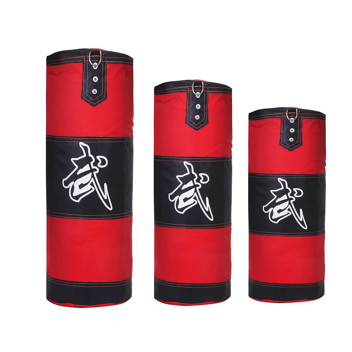 80/100/120cm Boxing Hanging Kick Sandbag Punching Bag Training Gym Adults Fitness Power Exercise Empty-Heavy Sandbag 6pcs/set