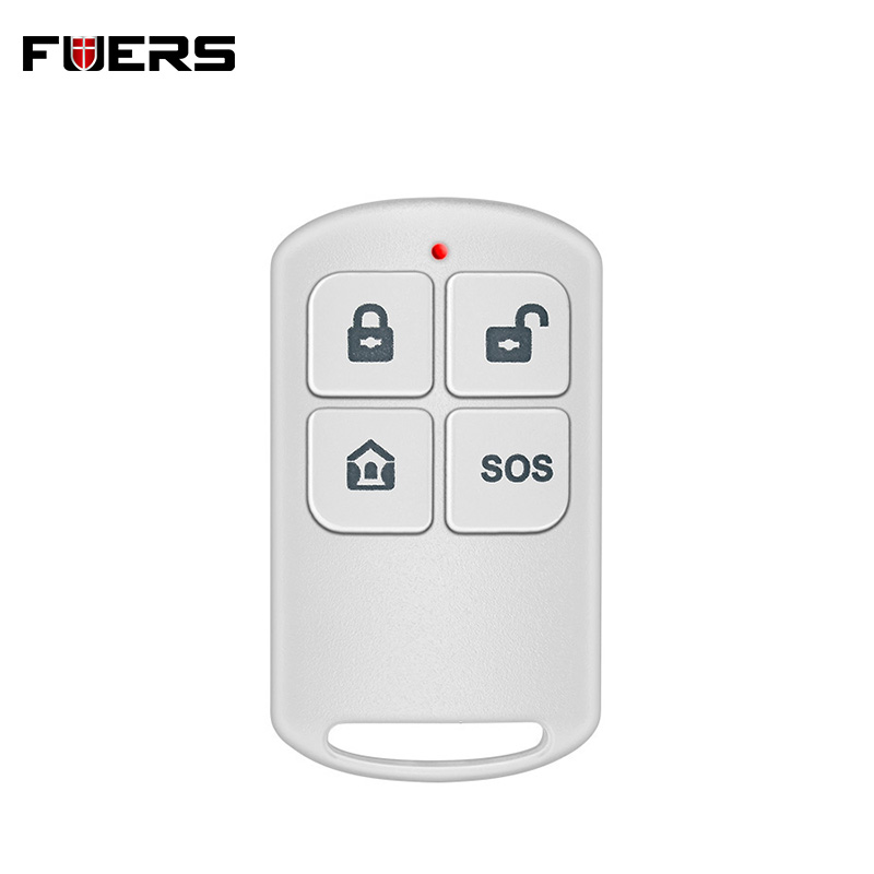 FUERS PG106 WIFI GSM 2G 3G DIY Alarm Kit Drahtlose Pir-bewegungsmelder Tür Sensor Indoor Outdoor Sirene WIFI Kamera Alarm System: Remote controller