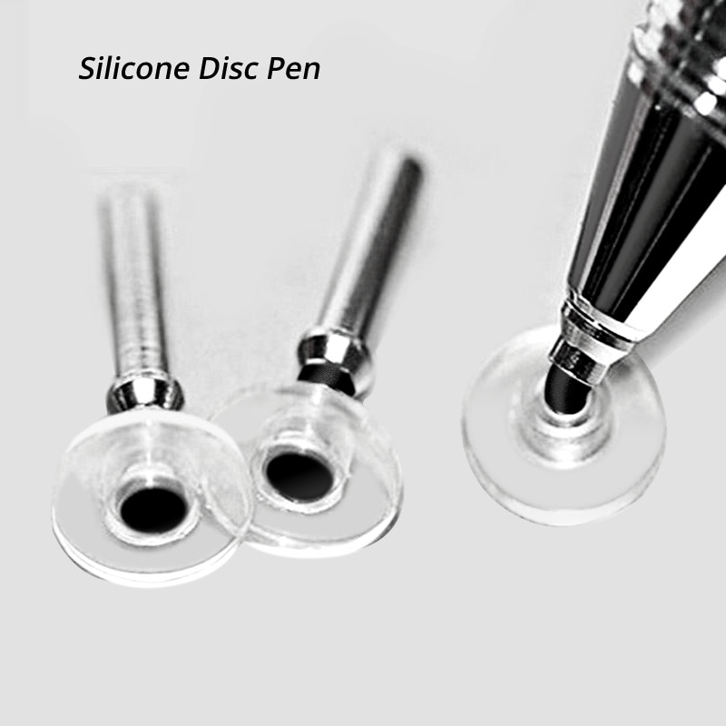 Universal Stylus Pen Capacitive Screen Disc Fiber Touch Pen Replacement Tips Drawing Writing Nib Pencil Head for Smartphone