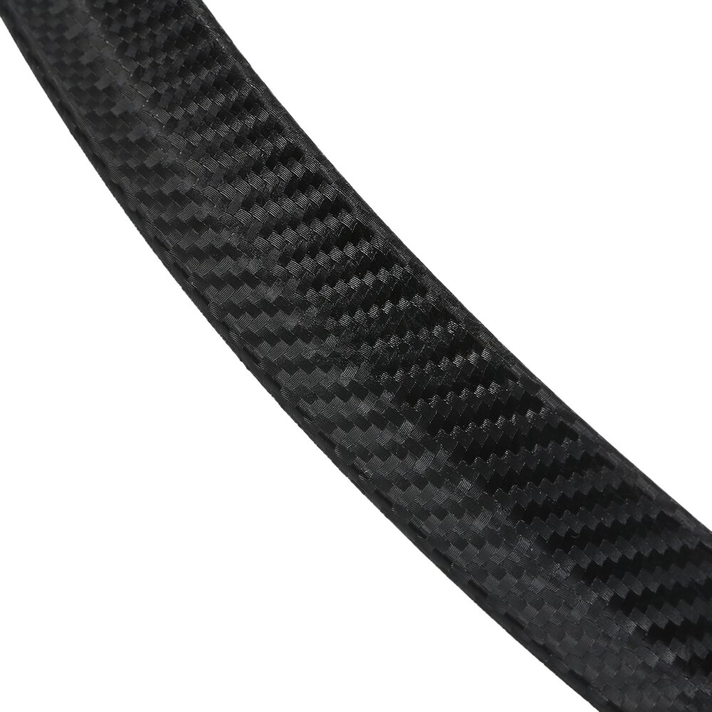 Universal 4PCS Carbon Fiber Car Wheel Eyebrow Arch Trim Lips Strip Fender Flare Protector Stripe Car Styling Mudguard Fender
