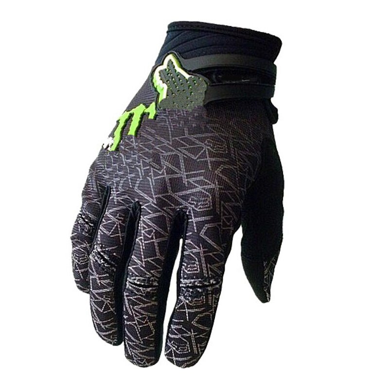 Fiets handschoenen herfst winter winddichte fiets handschoenen mtb ademende full finger schokbestendige sport handschoenen: B1 / S
