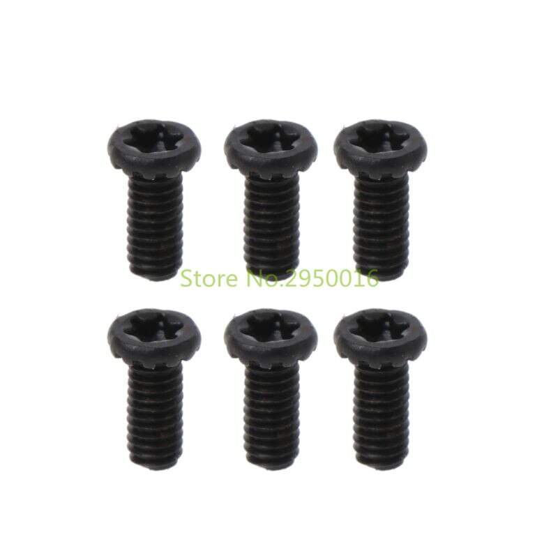 6Pcs Hinge Clutch Cover Screws for Apple Macbook Pro 13" 15" 17" Screw for Macbook A1278 A1286 A1297 A1342 C26