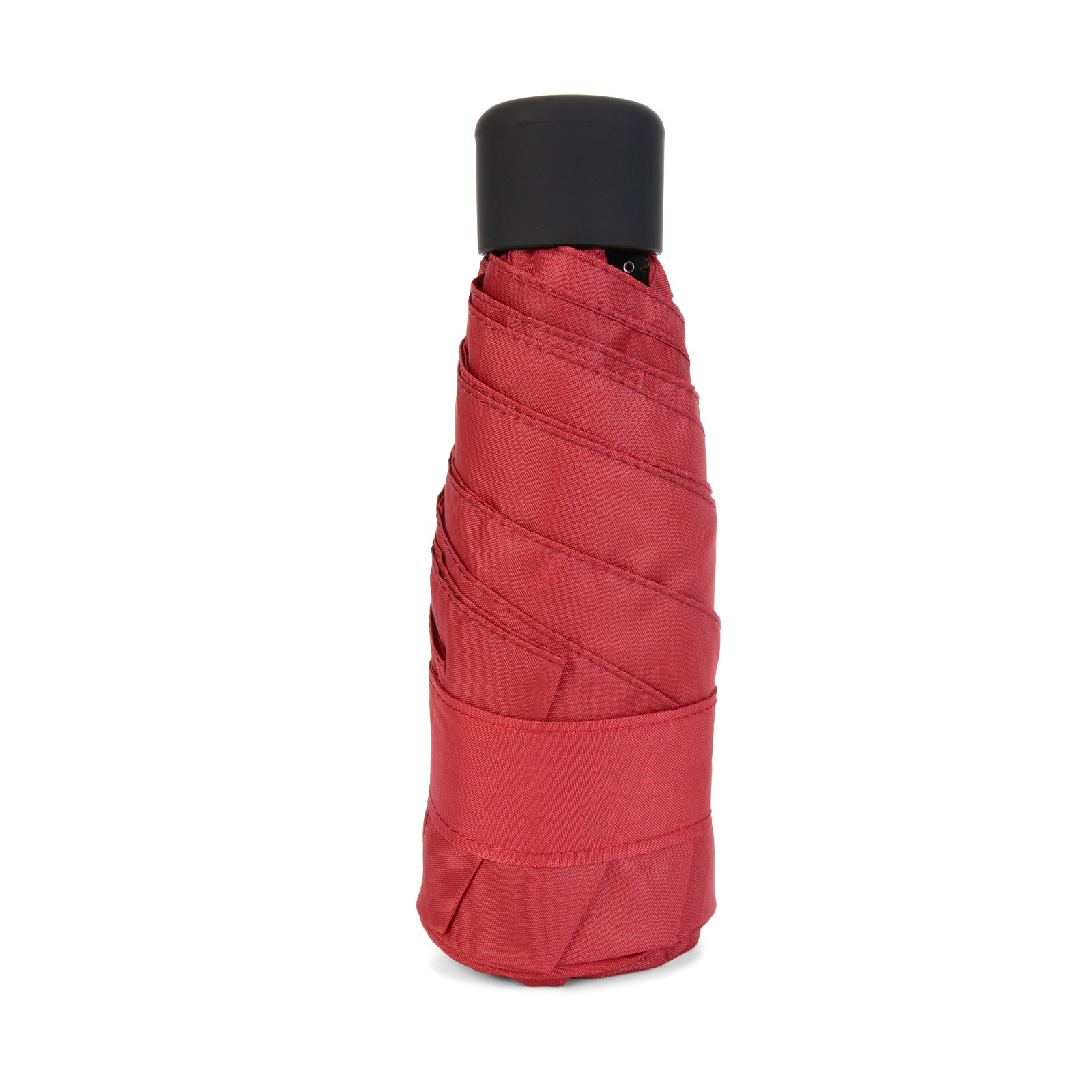 Sombrilla pequeña plegable de 5 pliegues para mujer, Mini paraguas portátil de bolsillo, nti-uv, impermeable, de viaje, cápsula, sombrilla de bolsillo
