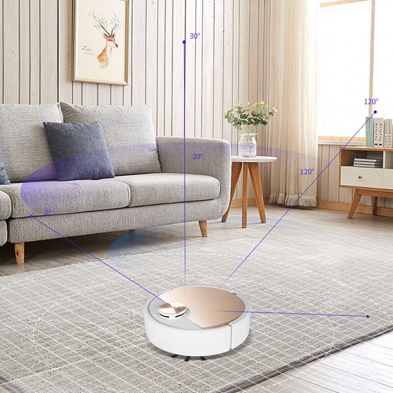 Sweeper Es300 Household Vacuum Cleaner Remote APP Control Timed Cleaning of Small Appliances and Smart Sweeper