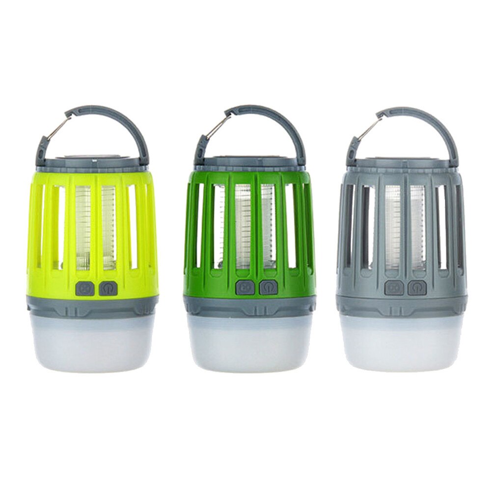 Draagbare Waterdichte USB Bug Zapper LED Camping Lantaarn Muggen Killer Outdoor USB opladen