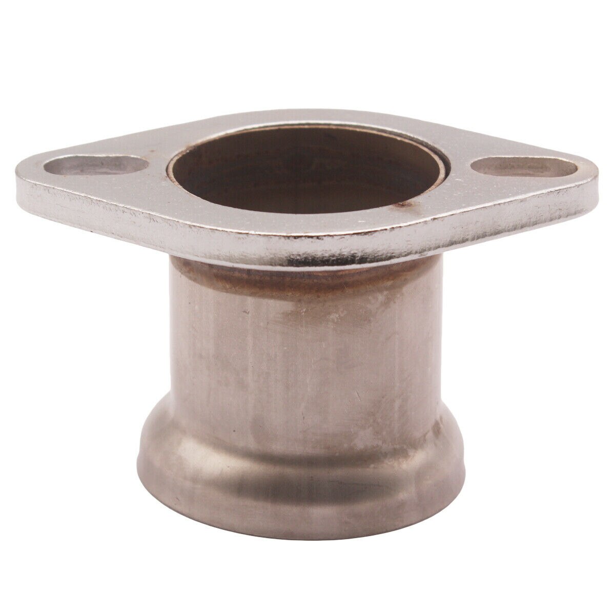 3" Stainless Steel Pipe to 2.5" 2 bolt Flange Reducer Downpipe Turbo Exhaust