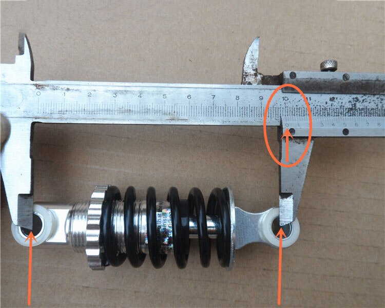 Elektrische Fahrrad Hinten Stoßdämpfer Suspension Modelle Kleine Dämpfung Fahrrad Stoßdämpfer Zubehör CR-2