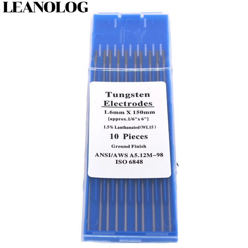 10 stücke Gold kopf Lanthan Tungste Elektrode 1.6/2.0/2.4/3.0/3.2/4,0 X150mm TIG wolfram Nadel/Wolfram Stange/Lot Stift
