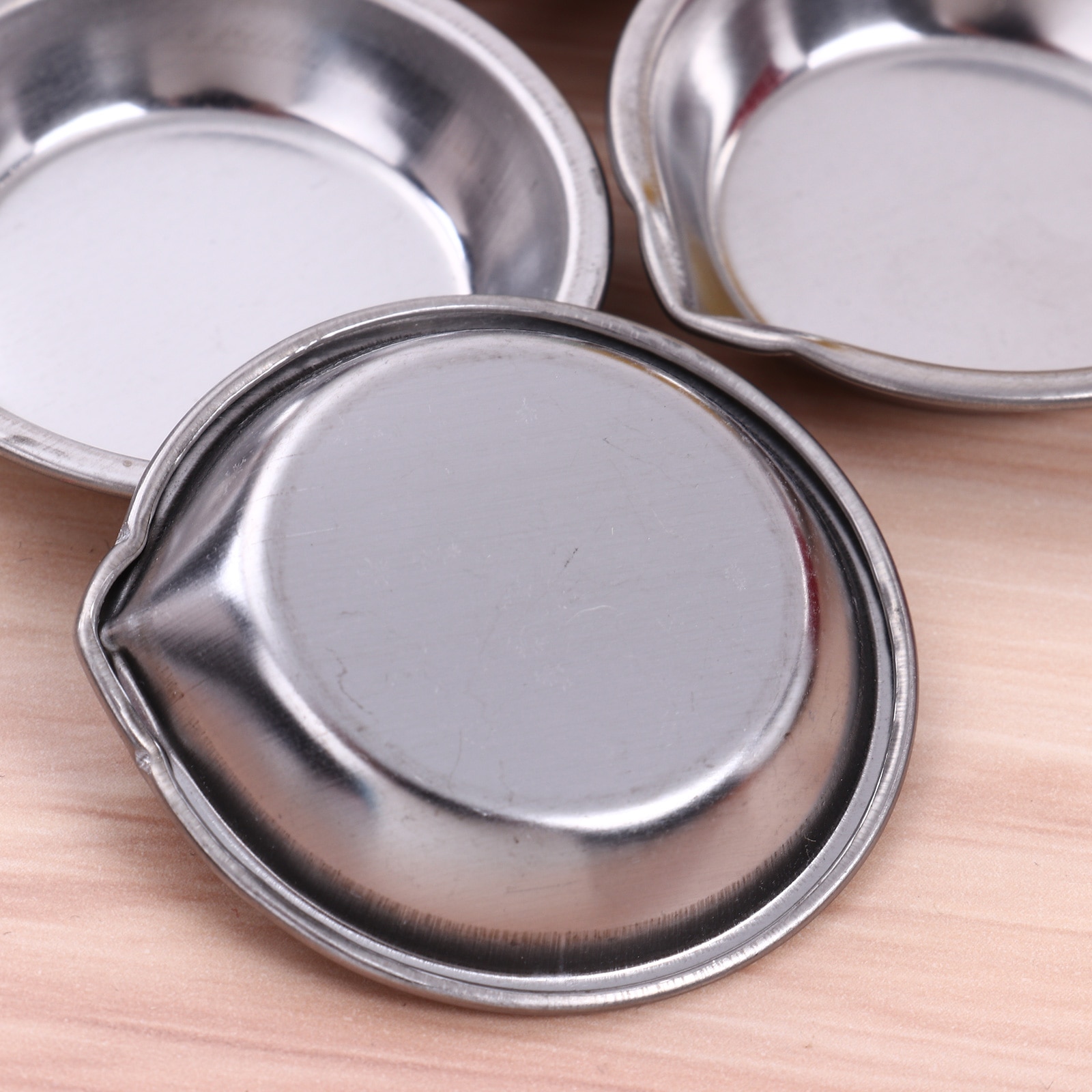 Bandeja de pintura de Color de acero inoxidable, 12 Uds., paleta de pintura de Color, modelo Gundam, Hobby, herramientas de intemperie para colorear