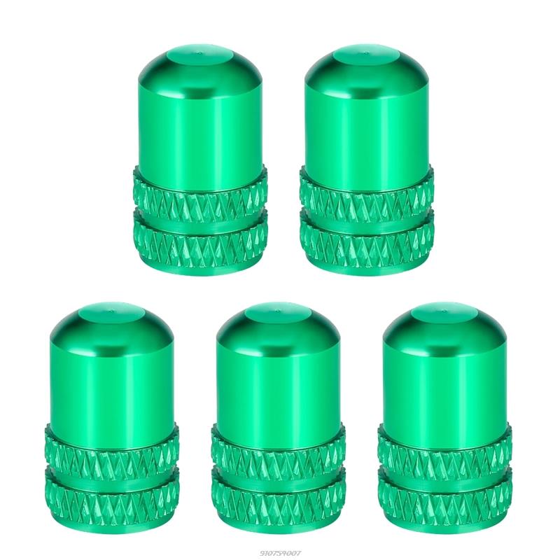 Schrader or Presta Bicycle Valve Cover, 5 Packs, Optional A/vf/v, Lightweight, Rough Erosion for Car Motorcycle 21: GN-S