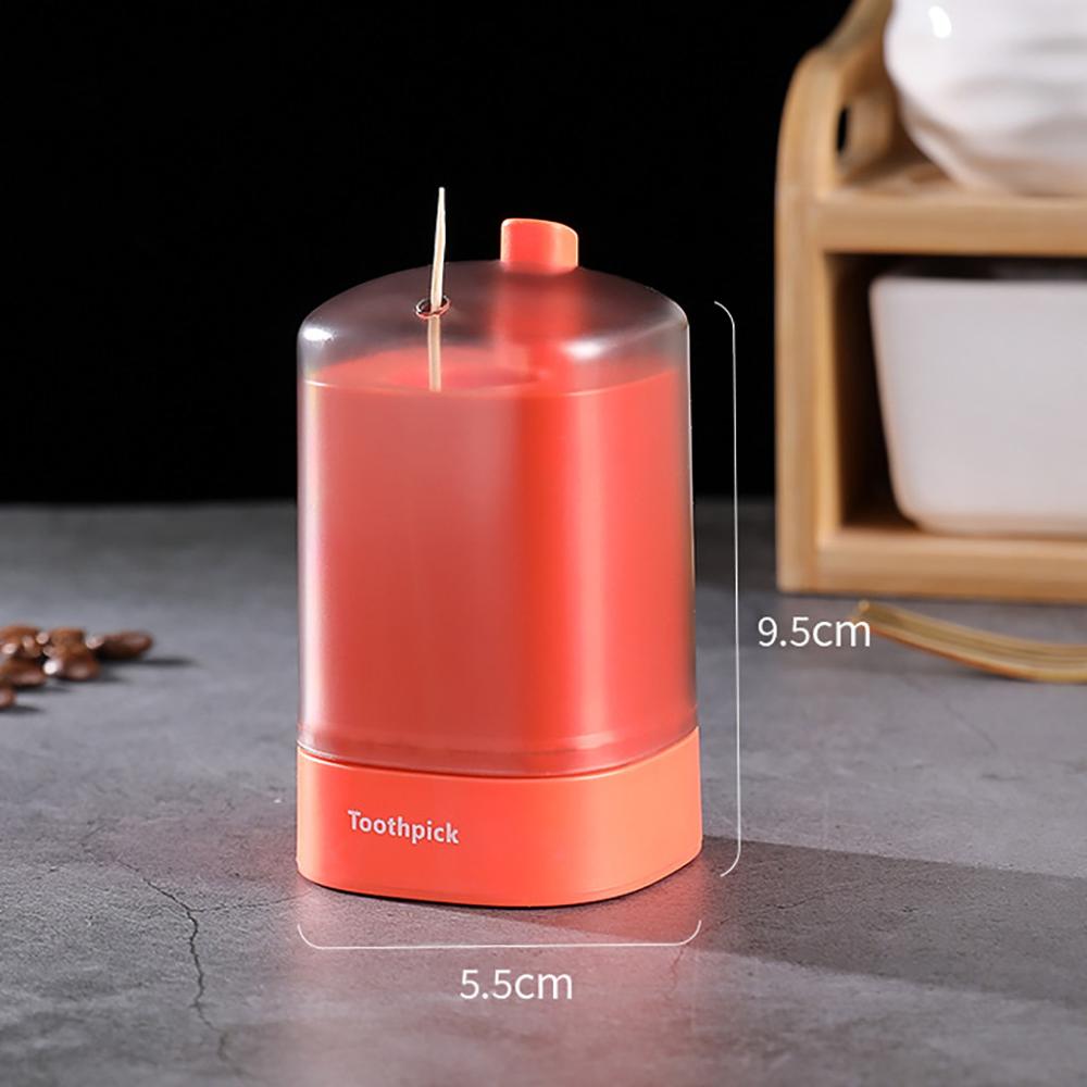 Automatic Pop-up Toothpick Box Holder Container Portable Toothpick Dispenser Home tooth pick Stroage Rack #623: OR