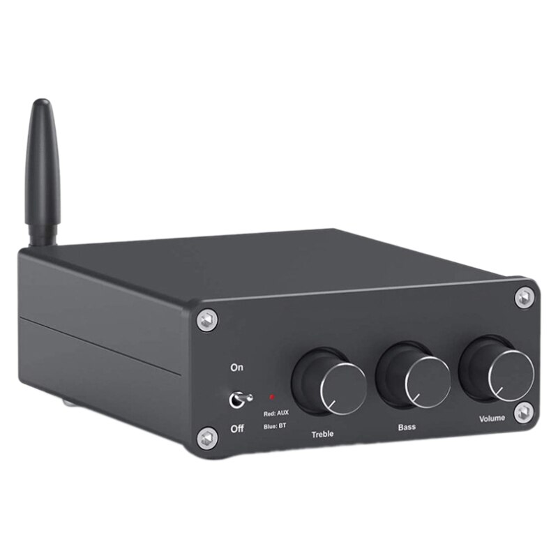 POHOVE Bluetooth Audio Verstärker – 12V, 2-Kanal Stereo, Kompakt, Mit EQ, Für Auto Und Heim