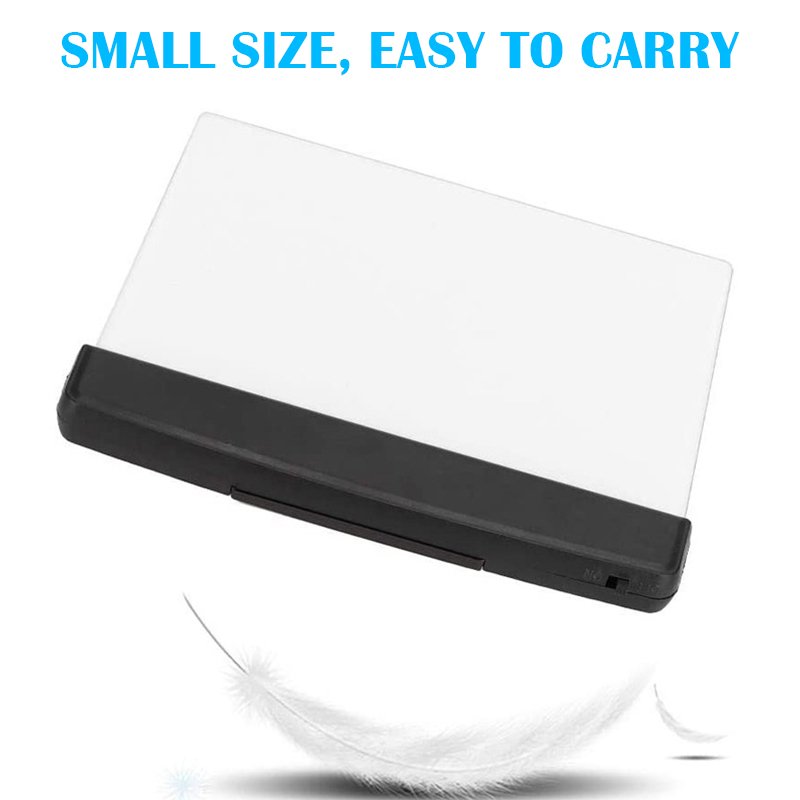 ledet flat nattsyn leselampe nettbrett boklys øyebeskyttelse student nattleselampe flat tallerken bil reisepanel ledet