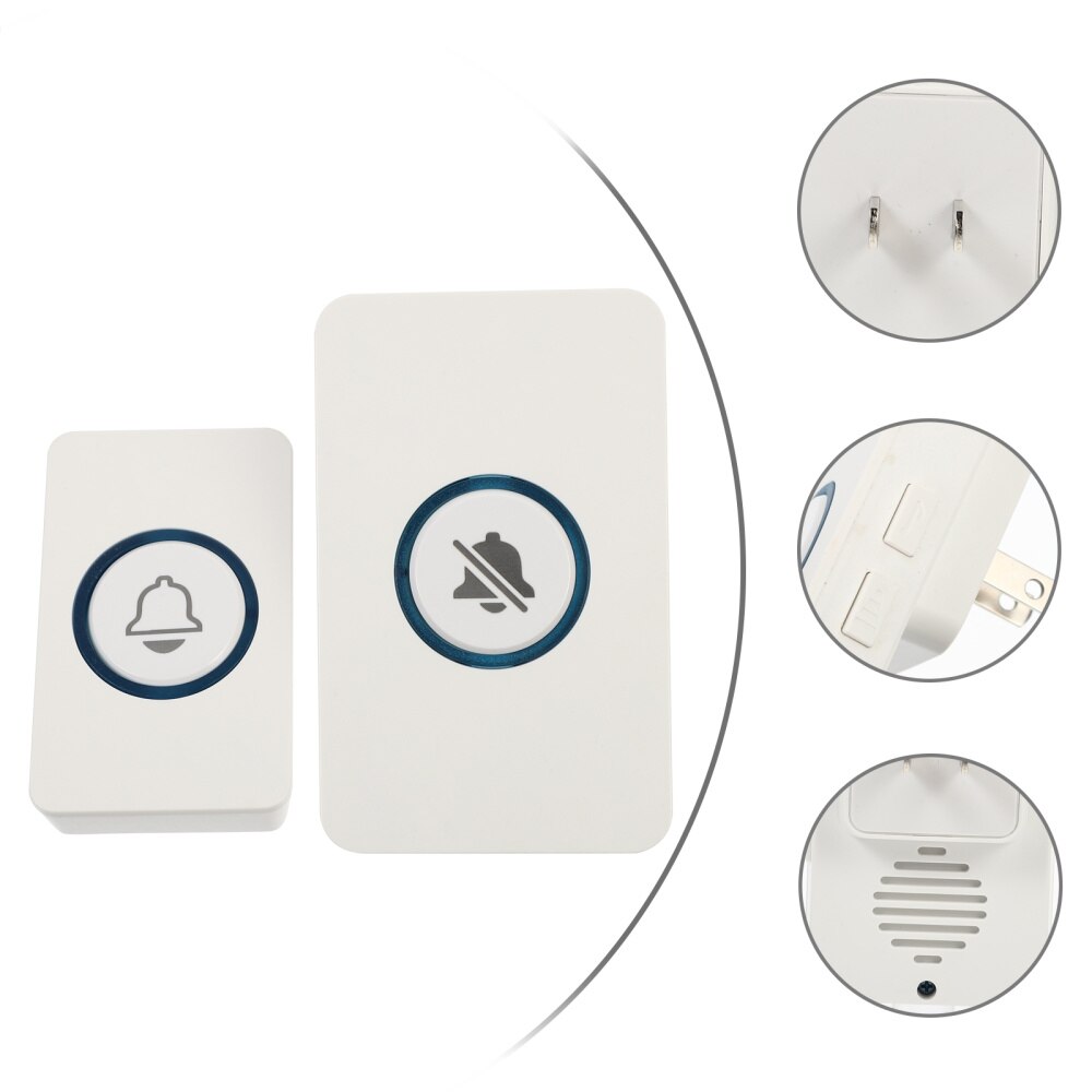 1pc Simple Wireless Electronic Doorbell Smart Remote Controller Door Chime: Default Title