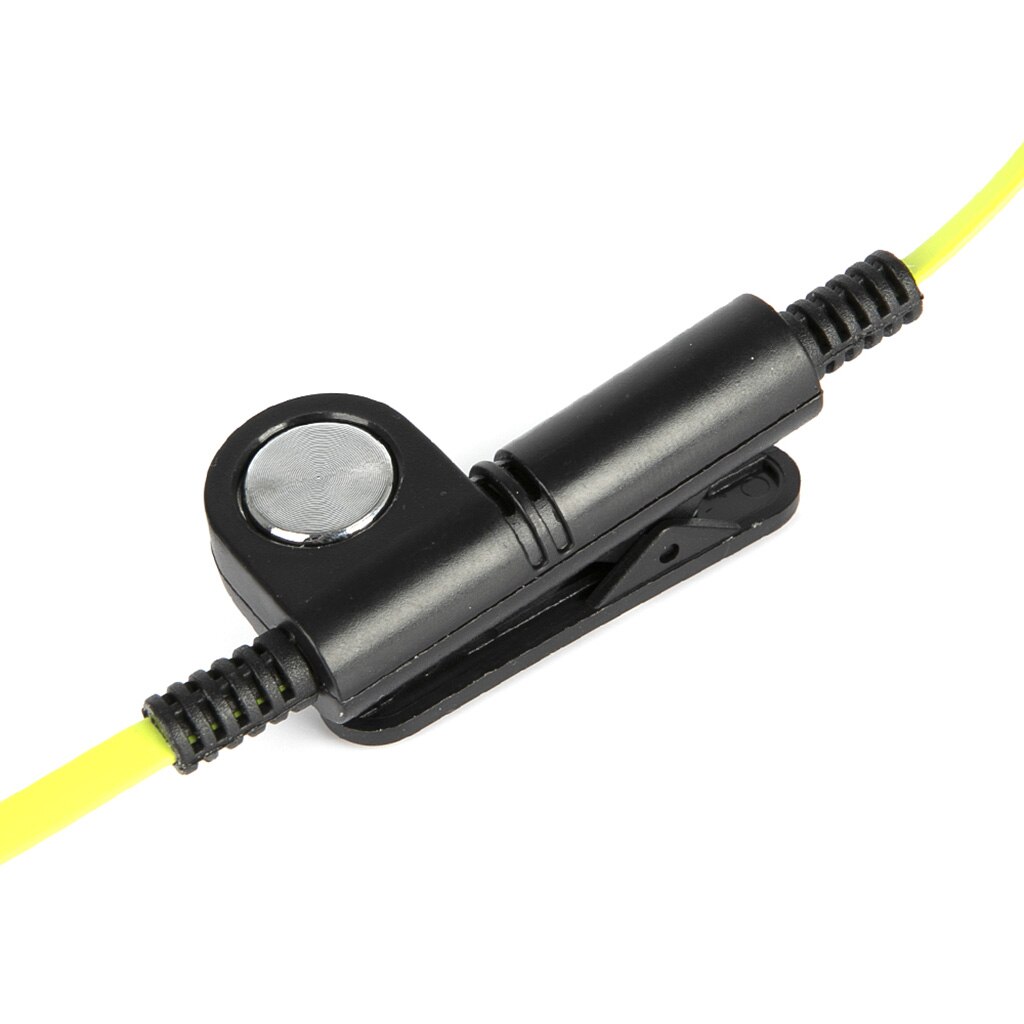 Moda verde estilo macarronete fone de ouvido k plug para kenwood baofeng bf888s uv5r uv82 wouxun tyt puxing etc walkie talkie