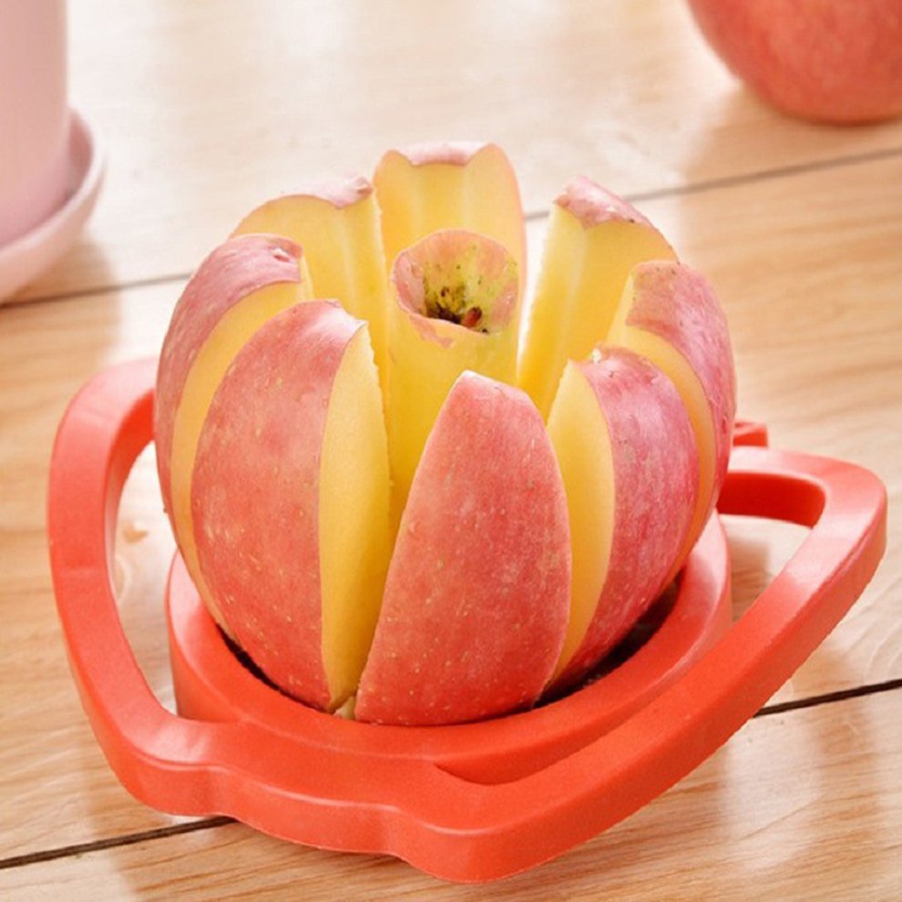 Rvs Fruit Appel Peer Cut Slicer Cutter Divider Dunschiller Gesneden Fruit Multifunctionele Milieuvriendelijke Makkelijk Schoon