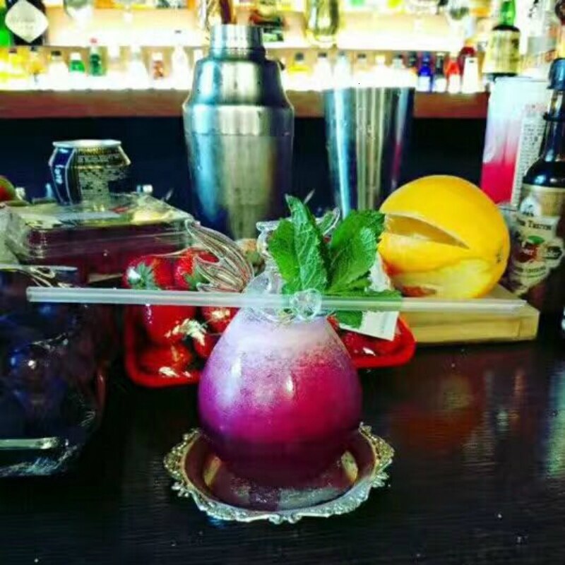 Verre de paille, Cocktail d'ange, verre de paille, Style japonais, barman, cupidon, Concept artistique, Martini, verres à vin mélangés