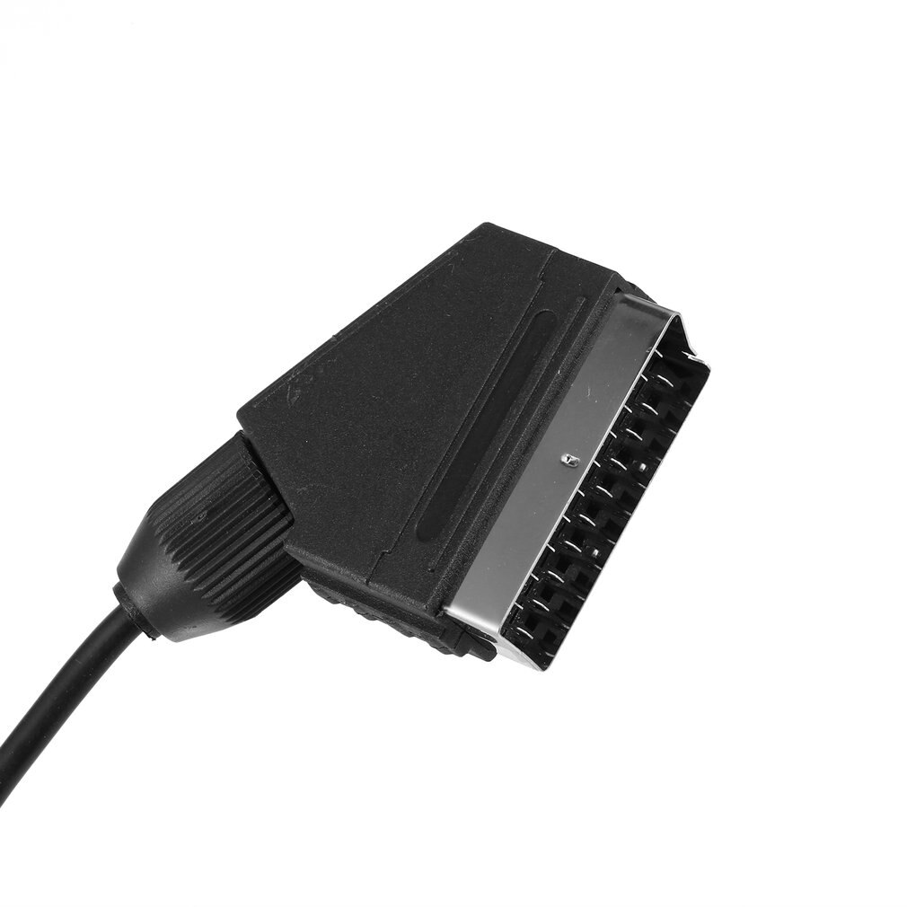 1.8M/6FT EU version V-pin Scart cable RGB AV Cables PAL For Sega Genesis 2 Mega Drive MD 2