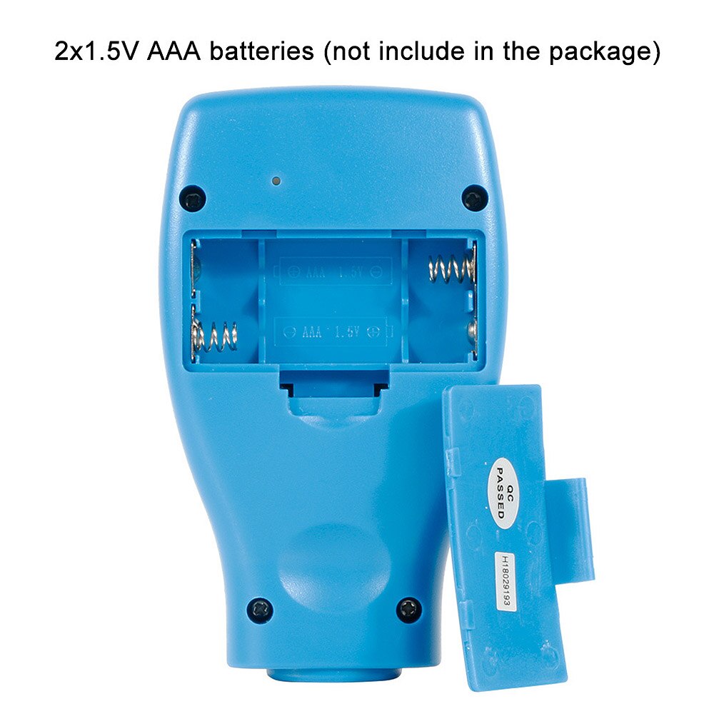 Portable Paint Film Meter Tester Coating Measure Thickness Gauge Digital Portable Mini Thickness Gauge Tester