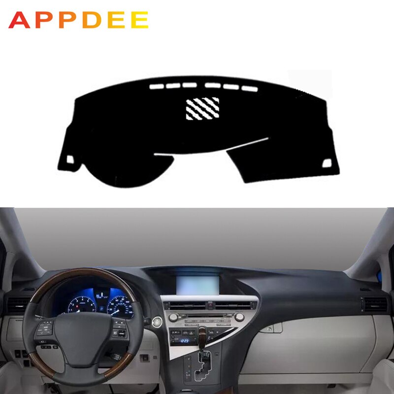 APPDEE 2 Lagen Auto Innerlijke Dashboard Cover Voor LEXUS RX270 RX350 RX450 Dash mat Zonnescherm Pad Auto S