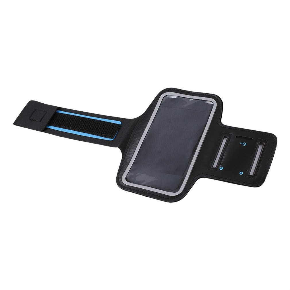 Waterdichte hardloop-jogging-sport-neopreen armband hoes met reflecterende strip voor iphone 6 plusarm heren anti-klop