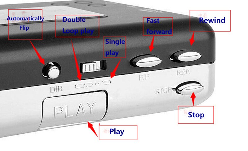 High fidelity band signal konvertieren band Stereo Kassette Erfassen Kassette zu MP3 Converte musik player