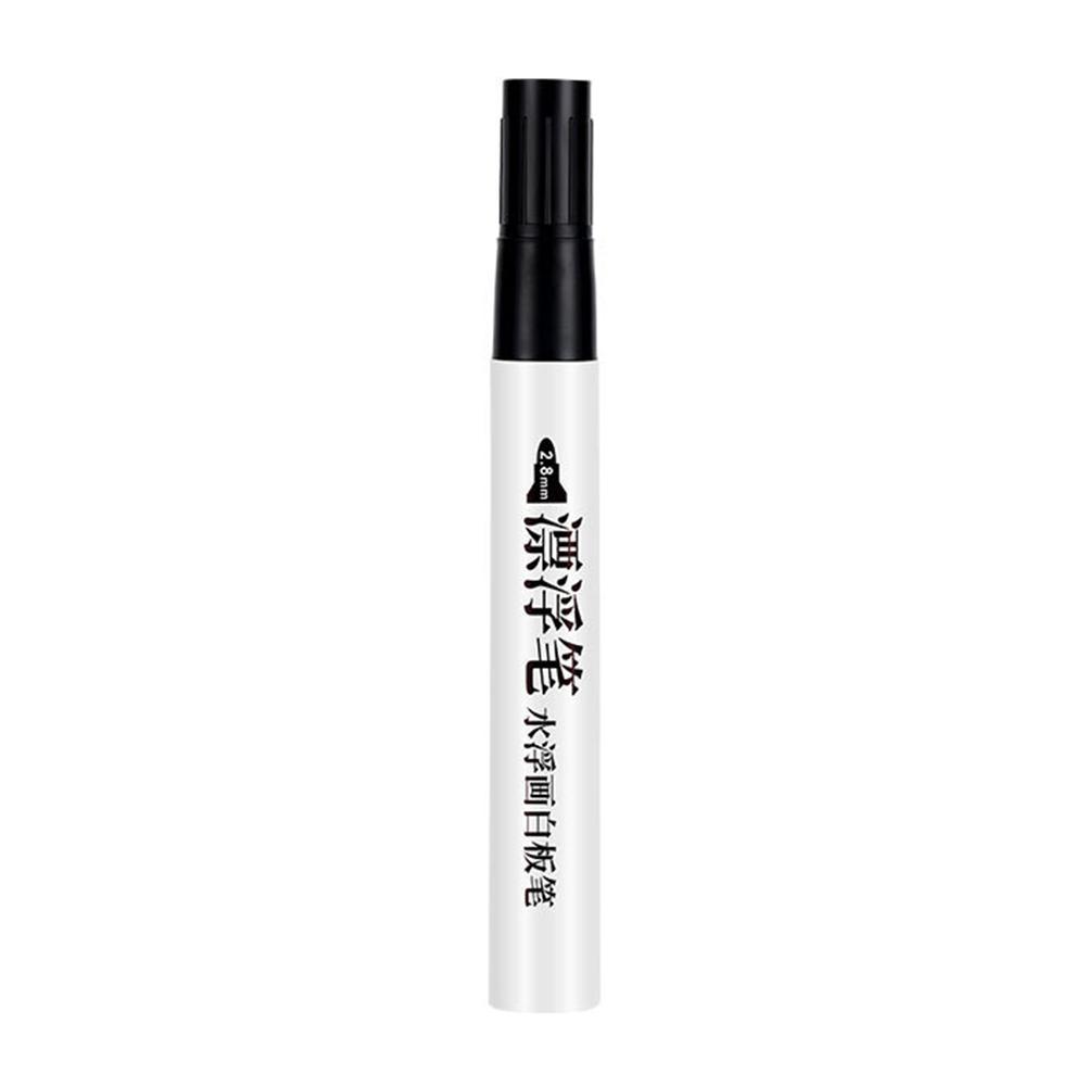 Children's Drawing Pen Painting Pen Magical Water Painting Pen 8pcs School Classroom Whiteboard Pen Dry Erase White Board Marker: black