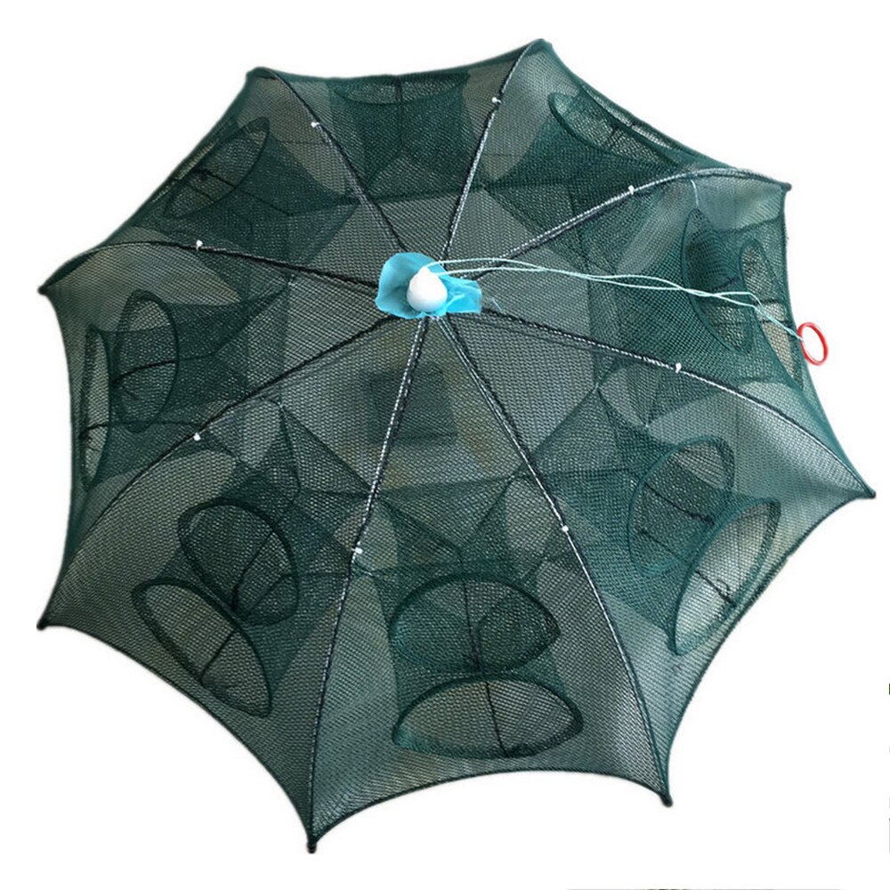 Holes Folded Portable Hexagon Fishing Net Crayfish Fish Automatic Trap For Crayfish Shrimp Carp Catcher Cages Mesh Nets X88G