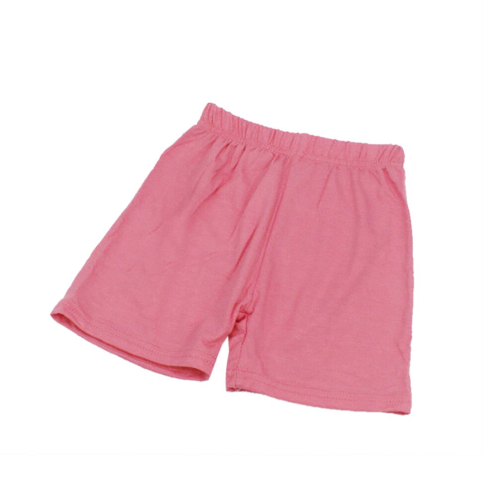 Baby Kinder Mädchen Sommer Beiläufige Bunte Shorts Gamaschen-dünne Stretch Sicherheits Kurze Hosen Kleidung 7 Farben