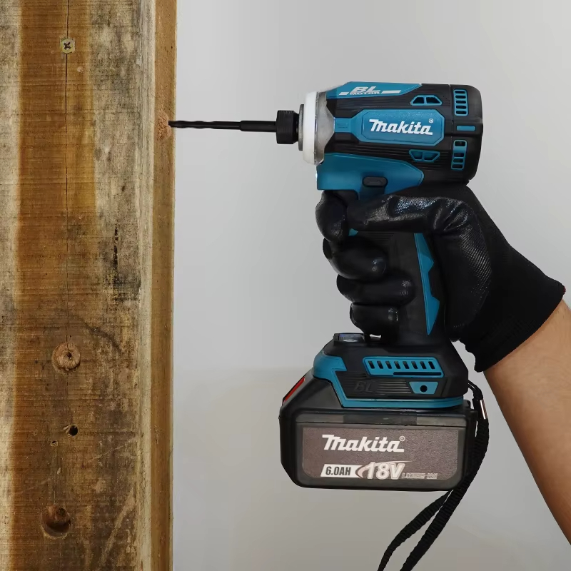 Makita Original DTD171 Brushless Impact Driver Rechargeable Screwdriver Drills Cordless Power Tools 18V BL Motor Bare Tool Unit