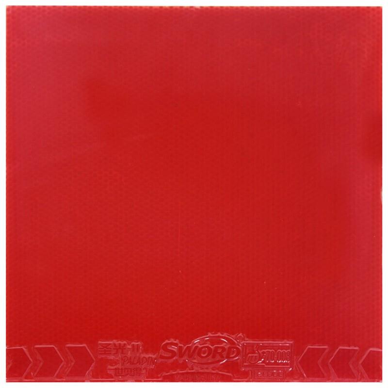 Table Tennis Rubber - Ping Pong Bat Sheet - Pimples In: Red