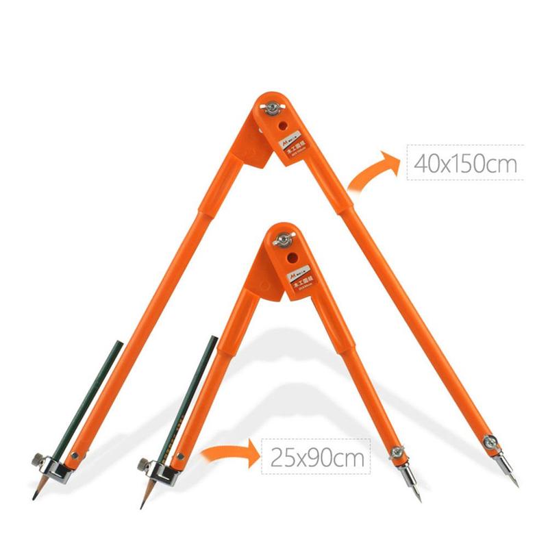 Steel Round Marking Scribe Woodworking Drawing Compass Compasss Circular Tool Layout Tool Marking Woodworking K9H1