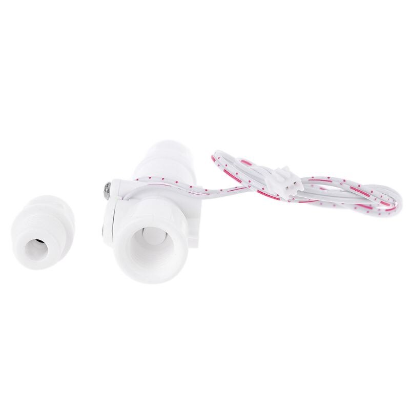1/4" NPT Water Flow Switch PE Tube Liquid Flow Sensor Switch for Water Dispenser Purifier