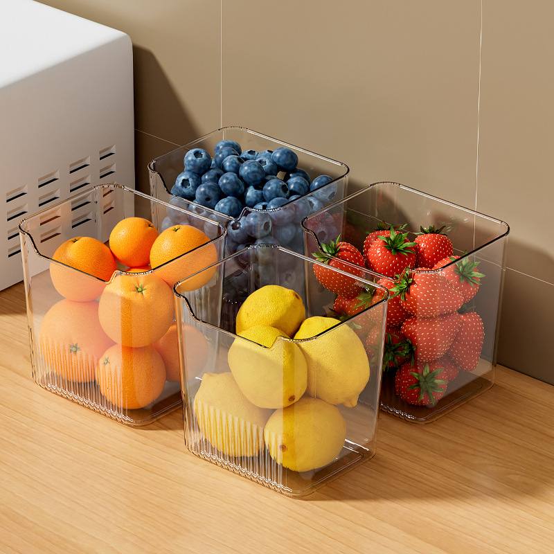 1 STKS Koelkast Zijdeur Opbergdoos Voedsel Groente Fruit Eieren Verse Organizer Huishoudelijke Keuken Koelkast Containers Dozen