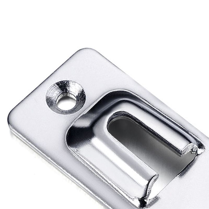 Stainless Steel 90 Degree Right Angle Buckle Hook Door Lock Bolt for Sliding Door Latch Bar Window Home Furniture Hardware