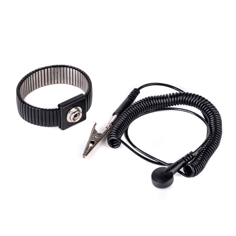 Professionele Anti-Statische Pols Band Esd Verstelbare Riem Antistatische Aarding Lichaam Armband Wrist Band