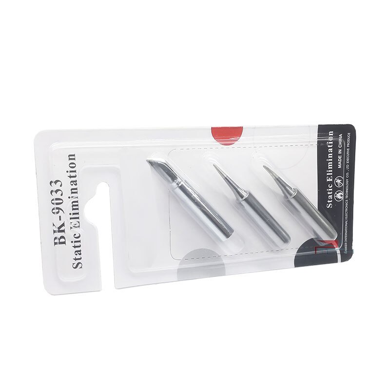 3pcs/bag BAKU tip assembly static elimination welding head with static elimination for 900 M 907 913, 376, 453, 601D 878L