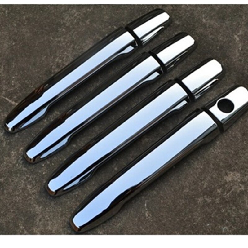 Bil styling til mitsubishi outlander asx / sport / rvr lancer krom dørhåndtag låge cover trim